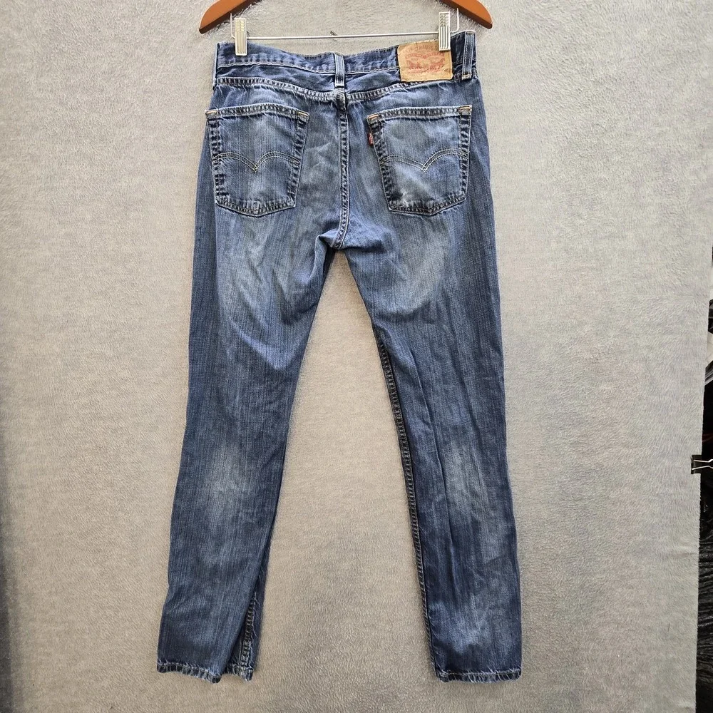Levi's 514 Men Jeans 31X32 Blue Denim‎ Straight Fit 29